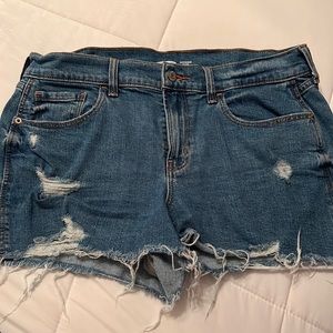 Old Navy size 10 boyfriend mid rise shorts